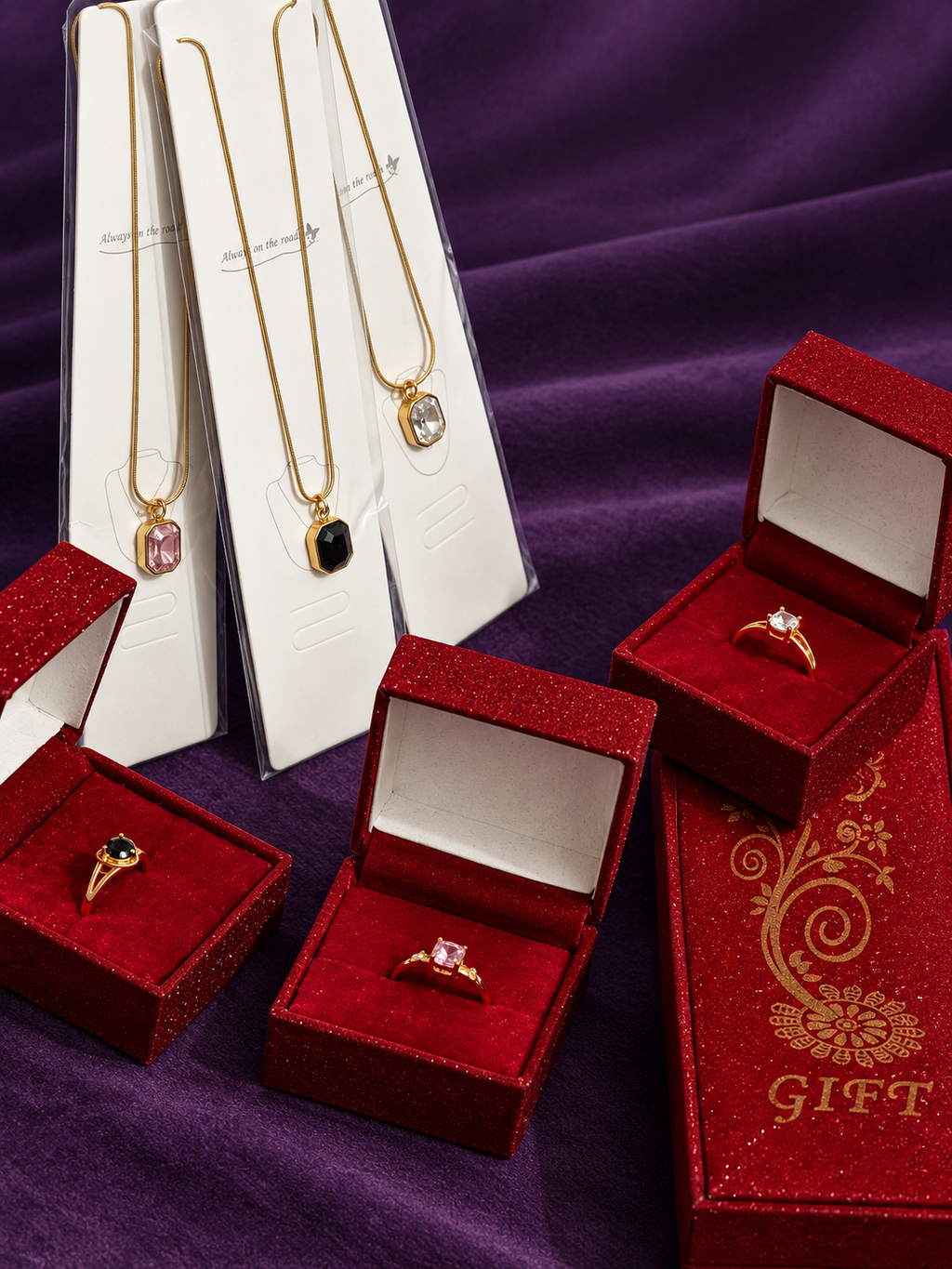 Luxian Premium Stainless Steel Necklace – Elegant Gift Collection